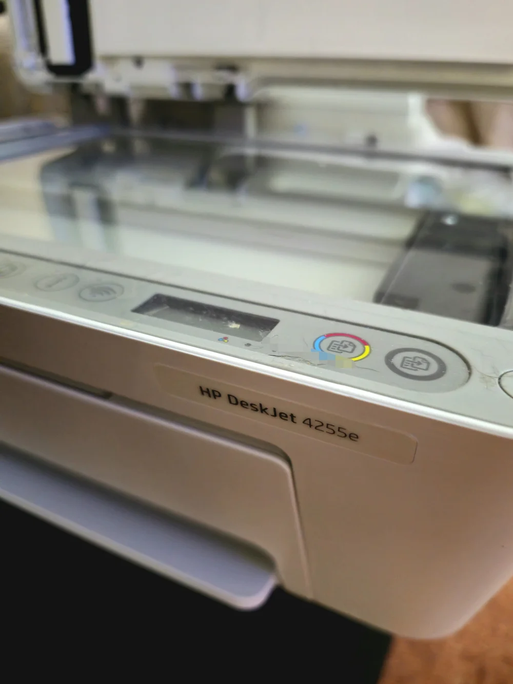 AI-enabled HP DeskJet 4255e Wireless Color Inkjet Printer, Scanner, Copier